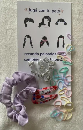Combo/souvenir Pack 10chicos-colitas-accesorio-pelo-infantil