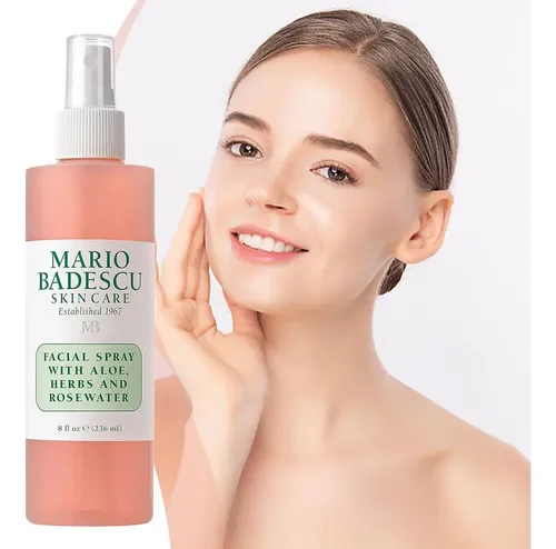 Badescu Ner Rose Herbal, Una Bruma Facial Nutritiva De Aloe