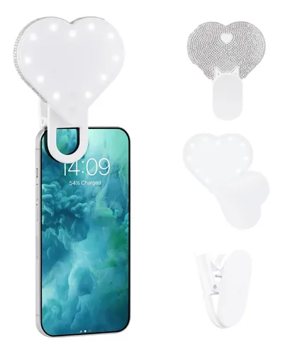 Espejo De Maquillaje Riki Loves Riki Led Recargable Blanco
