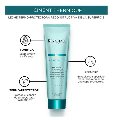 Combo Kerastase Force Bain + Termico + Vincha De Regalo