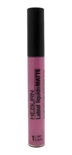 Heburn Maquillaje Profesional Labial Matte 250 Liquido Mate Color 1