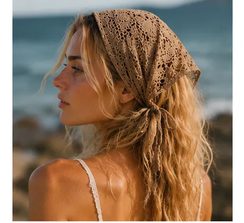 * 3pcs Diadema Bandana Tejida A Crochet Para Pelo