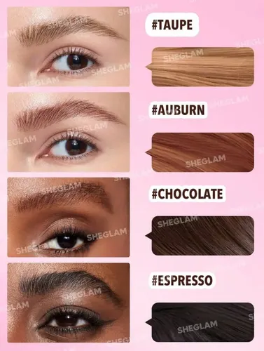 Crema para Cejas Sheglam Brow-Fection Angled en Chocolate