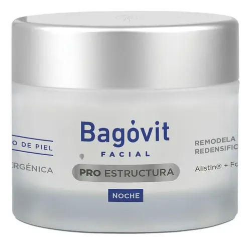 Crema Facial Bagóvit Pro Estructura Antiarrugas De Noche X 5