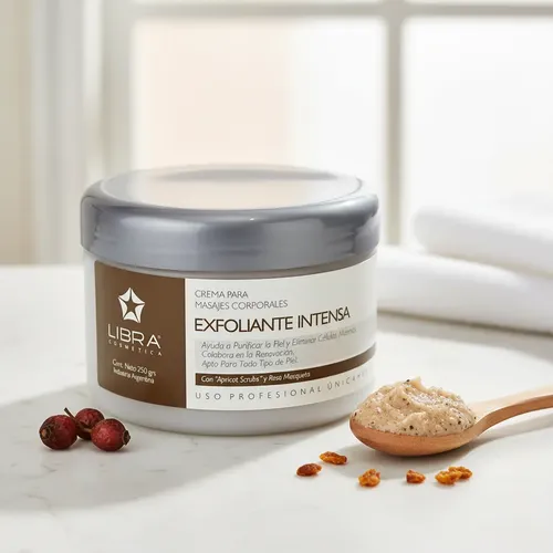 Crema Corporal Exfoliante Intensa X 250 Grs Libra Cosmetica