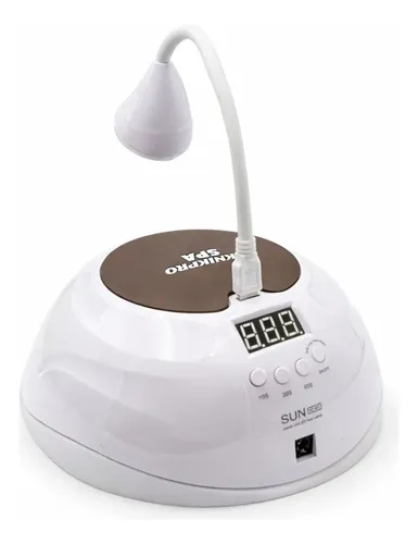 Cabina Uv/led 268w Powerful Teknikpro Spa Dual Blanco