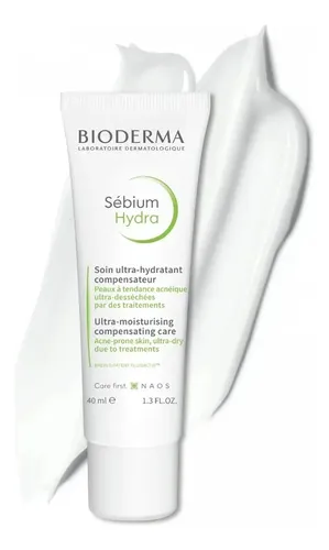 Crema Hidratante Para El Acné Bioderma Sebium Hydra, 40 Ml;