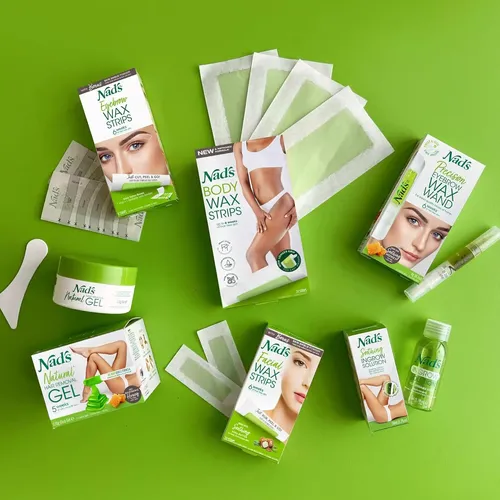 Nad’s Tiras De Cera Corporal Depilación Para Mujeres En Casa