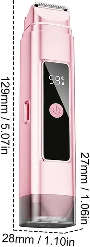 Aféitadora Corporal Eléctrica Para Mujer Recargable