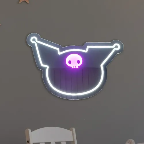 Espejo Iluminado Kuromi Led 39x28cm Inastillable Acrílico