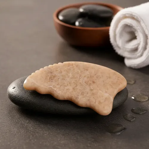 Gua Sha Masajes Corporales Piedra Natural Onix O Marmol