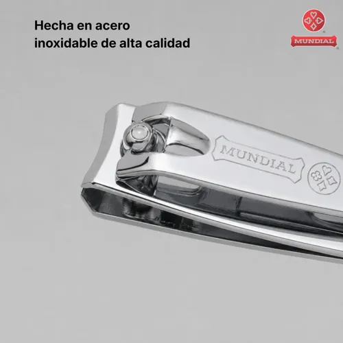 Cortaúñas Mundial Acero Inoxidable Manos Pies Manicura 120bl