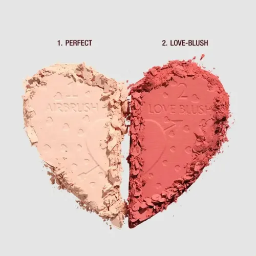 Paleta Facial En Tono Melocotón, Acabado Luminoso Natural
