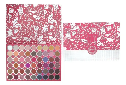 Paleta De Sombras Ojos 54 Tonos Multitextura Maquillaje