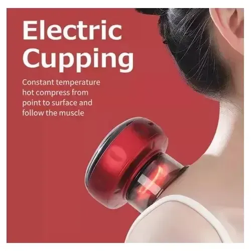 Masajeador Eléctrico Gua Sha Con Usb Ventosa China Cupping