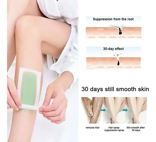 Tiras Depilatorias Para Piernas Y Cuerpo Bandas Depilatorias