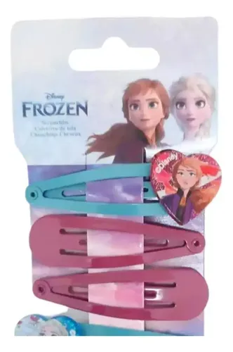 Set Hebillas Frozen Accesorio Para El Pelo Original Disney