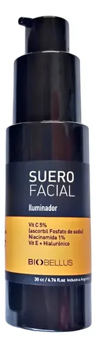 Biobellus Suero Facial Iluminador Vitamin C Niacinamida 30ml Normal Día/noche