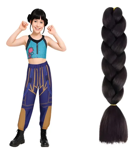 Extension Pelo Kanekalon Trenza Rumi Guerreras Kpop Demon X1