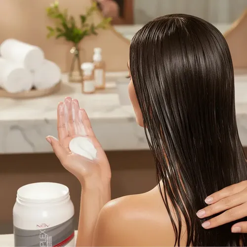 Baño De Crema Nutricion Para Cabello Bioplex Nov Pote 980gr