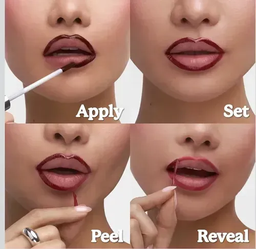 Sacheu Peel-off Lip Liner Stay-n 2 Colores Noohde Y P-inked Café