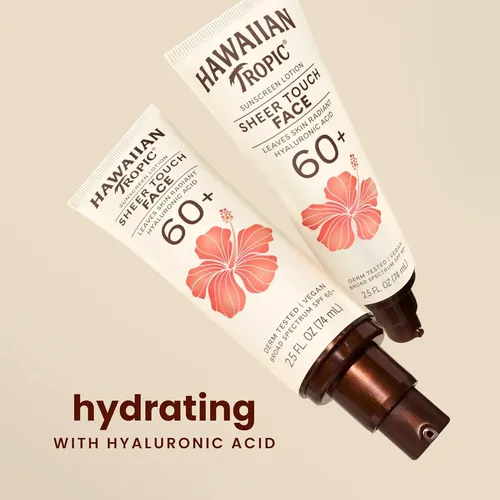 Protector Solar Facial Spf 60 Hawaiian Tropic Sheer Touch