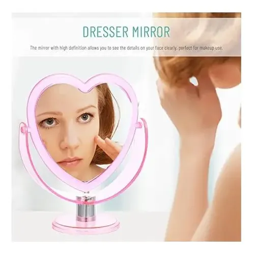 Espejo De Maquillaje De Doble Cara Espejo De Mesa Con Forma