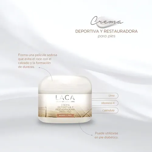 Laca Crema Deportiva Y Restauradora Para Pies Agrietados