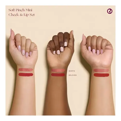 Rare Beauty Mini Soft Pinch Liquid Blush Y Lip Oil Set