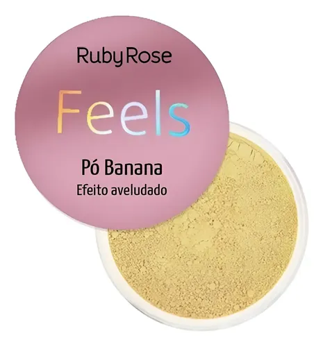 Polvo Banana Traslúcido Feels Po Efeito Aveludado Ruby Rose