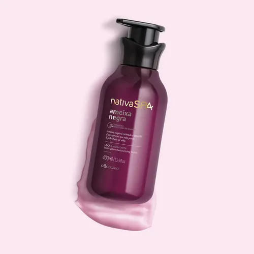 Loción Hidratante Desodorante Corporal Nativa Spa Ciruela Negra O Boticário 400ml