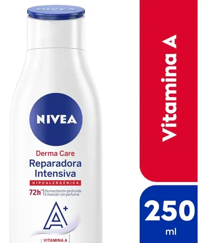 Crema Corporal Nivea Dermacare Reparadora Intensiva X 250 Ml