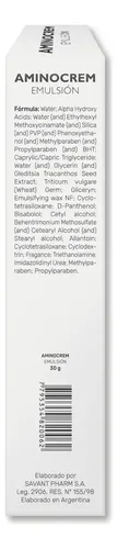 Aminocrem Emulsión Atenuante de Arrugas con Ácido Hialurónico, Pack de 2 x 30 g