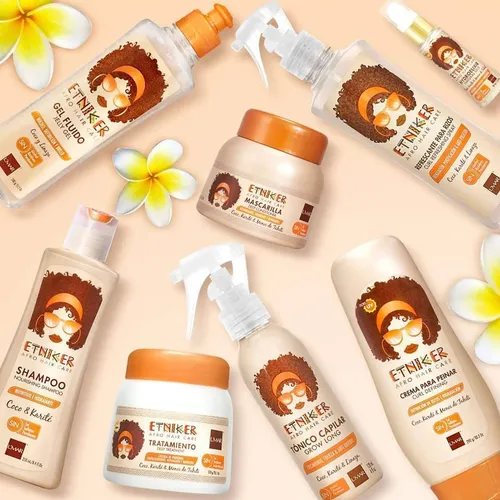 Gel Definidor De Rizos Etniker Para Cabello Rizado Y Ondulad