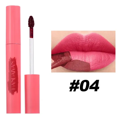 L/x Gel De Color Rojo Mate Para Teñir Los Labios, Para