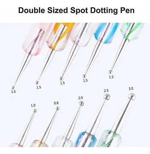 Juego De Herramientas Para Pintura De Uñas, 20 Unidades, Gel