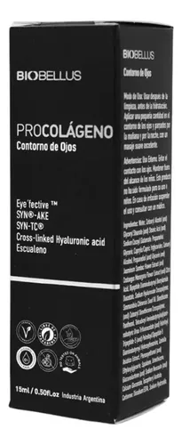 Contorno De Ojos Biobellus Procolageno 15ml Día/noche Normal