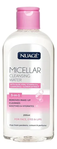 Agua Micelar Aloe Vera Y Vitamina E  Limpiador Vegano