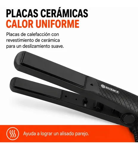 Planchita Pelo Plancha Pelo Cabello Cerámica Suzika Pl047