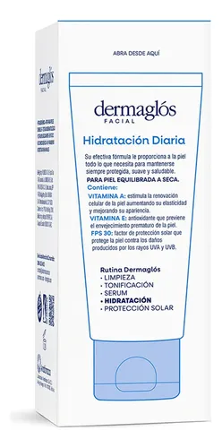 Dermaglos Crema Hidratacion Diaria Piel Equilibrada Fp30 50g