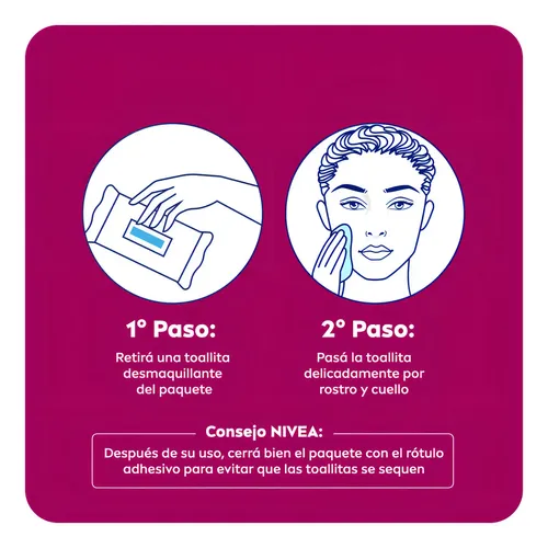 Nivea Micellair Expert Toallitas Desmaquillantes 20 Unidades