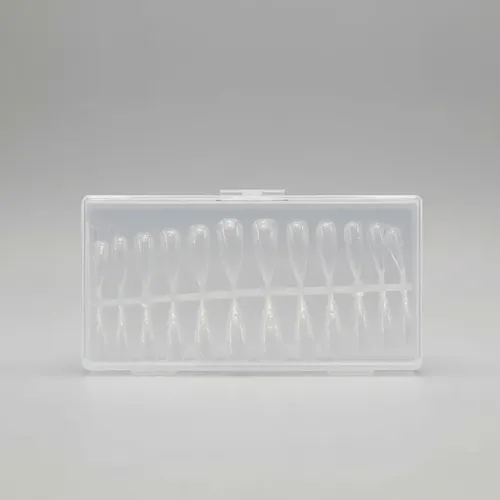 Tips Soft Gel Stiletto Paris Night Pre Limados X240u Transparente