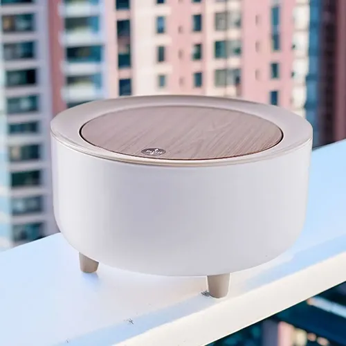 Portacosmeticos Organizador Multiuso Moderno Tapa Madera