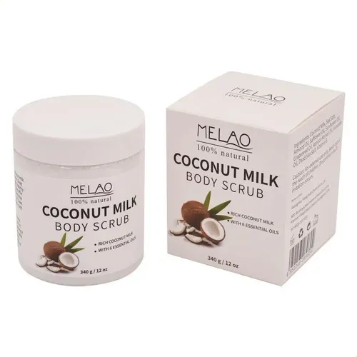 . El Exfoliante Corporal Con Leche De Coco Limpia, -lys