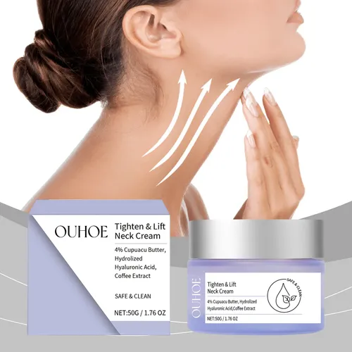 Crema Hidratante Para Cuello Ouhoe Para Hidratación Y Líneas