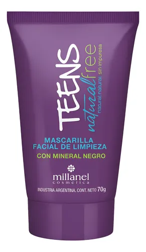 Mascarilla Facial Limpieza Mineral Negro