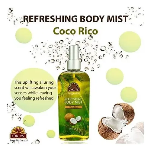 Ok Coco Rico Refreshing Body Mist 8oz 237ml