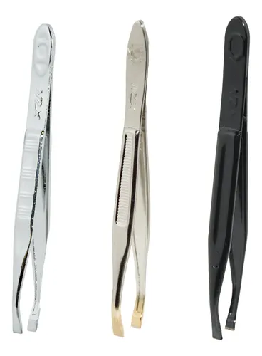 Pinza De Depilar Set X3 Xzn Depilación Cejas