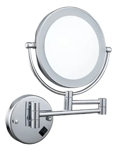 Espejo De Baño Con Luz Led De Amurar Sobre Pared