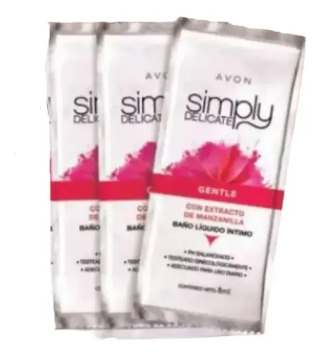 Jabon Intimo Femenino Individuales X3 Simply Delicate Kit